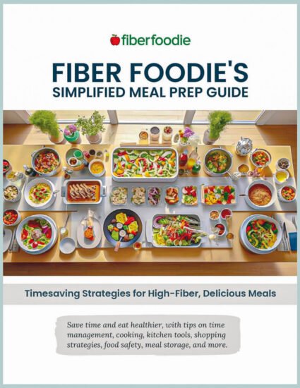 Meal Prep Guide Border Fiber Foodie Meal Prep Guide